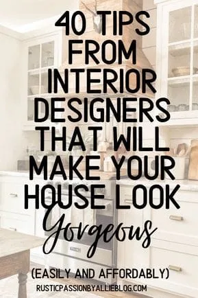 40 Of The Best Interior Design Tips That Will Give You Massive Inspiration!