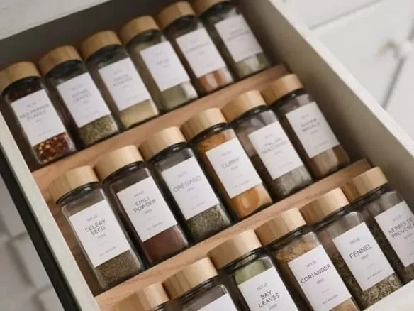 Create a Spice Drawer Organizer That Keeps Things Tidy and Neat | Hunker