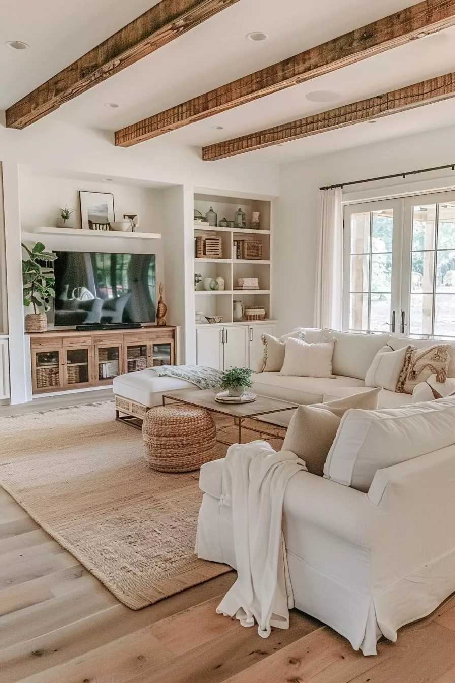 Creating The Perfect Boho Farmhouse Living Room