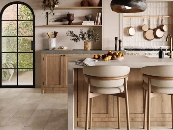 Mannington Adura Max Fresco Dry Plaster 12" x 24" Luxury Vinyl Tile | Nebraska Furniture Mart