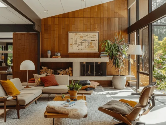 Mid-Century Color Splash: Make a Bold Statement in Your Home