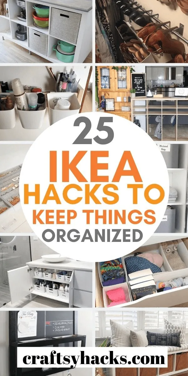 25 IKEA Hacks to Keep Things Organized