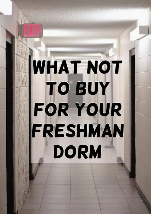 7 Items I regret Bringing to College