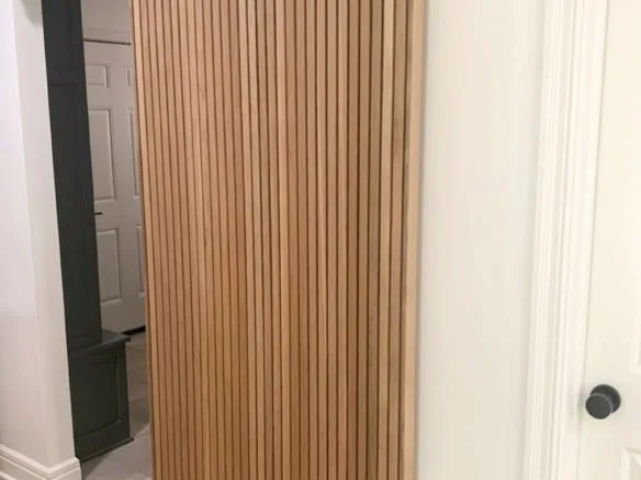 Modern Slat Door