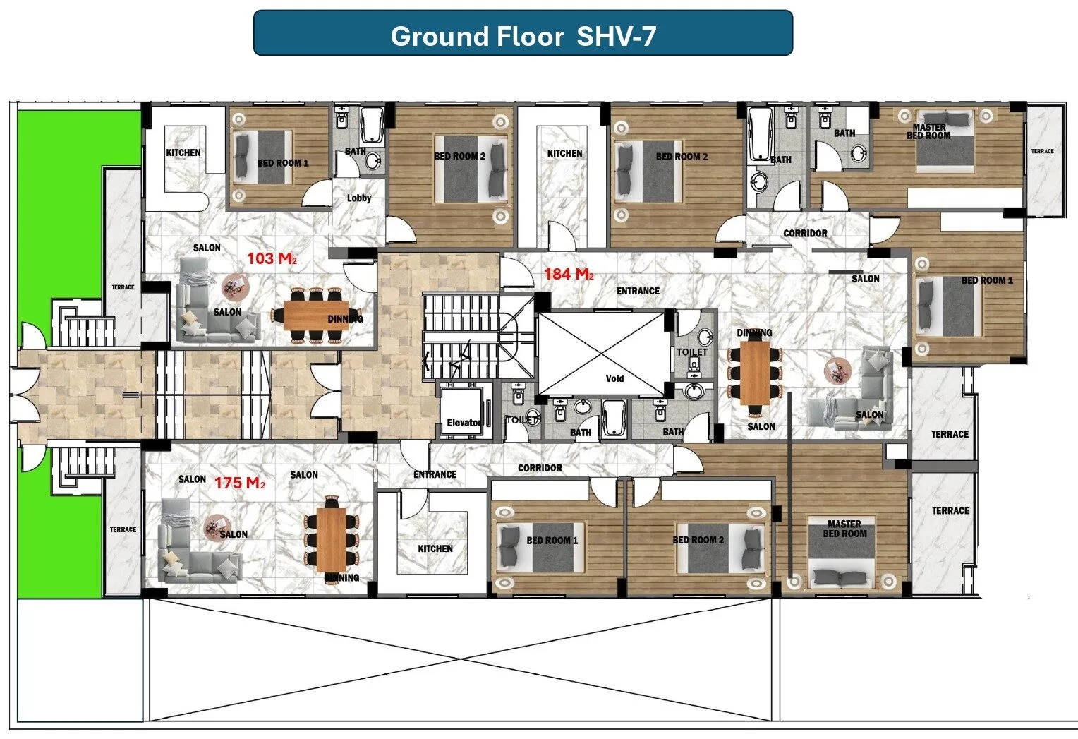 GF SHV-7 Fantastic flat with pool in Dream Land – أحلى شقة بحمام سباحة في اجمل مشاريع دريم لاند