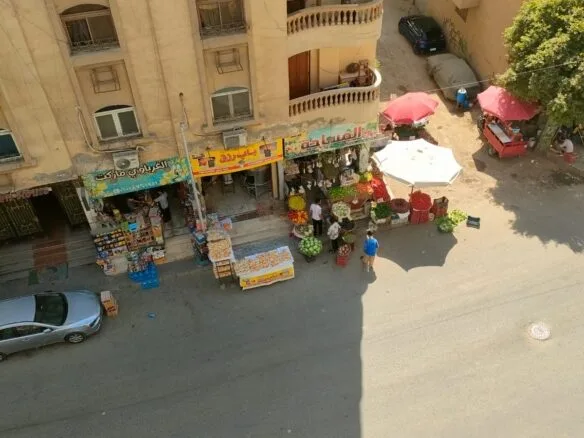 شقة بين فيصل و الهرم تقاطع المساحة الرئيسي مع أحمد لطفي السيد