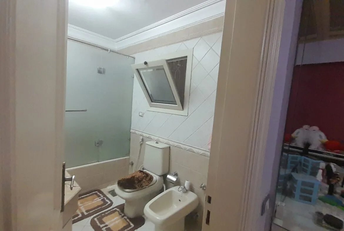 شقة للبيع في المهندسين 265م خطوات من جامعة الدول العربية فيو مساحات خضراء .