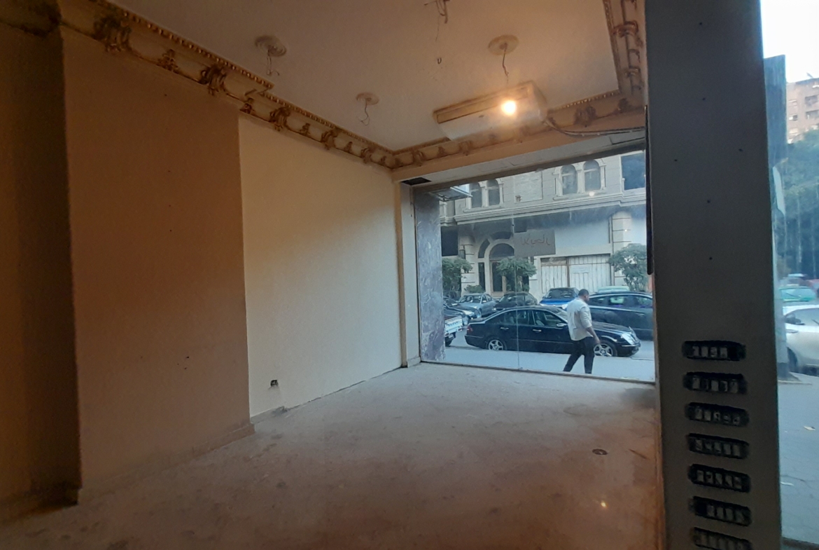 محل للإيجار في المهندسين 200م  يصلح لكافة الأنشطة  في شارع رئيسي موقع مميز .