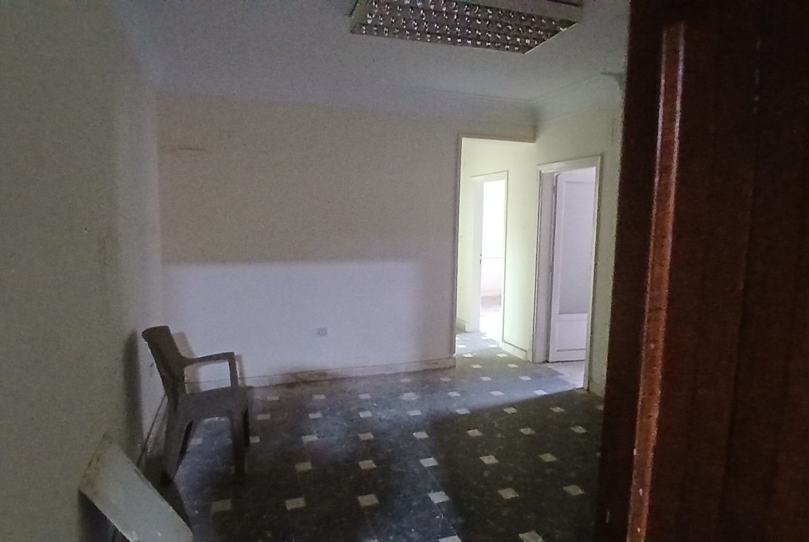 شقة للبيع فى الزمالك القلبية 160م مسجلة تطل على حديقة سفارة  (للإستثمار الإداري المتميز )    .